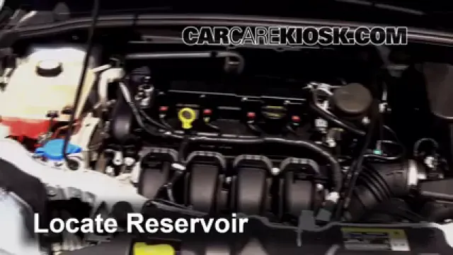 2013 Ford Focus SE 2.0L 4 Cyl. FlexFuel Hatchback Líquido limpiaparabrisas Agregar líquido